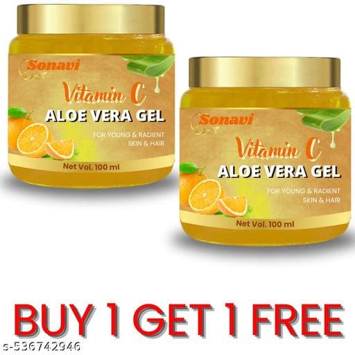 Aloevera Face Gel |VitaminC Aloevera Face Gel | Gel For Skin And Hair | Gel |Vitamin E Face And Hair Gel |Pure Aloevera And Cucumber Gel | Aloevera Gel All Skin And Hair Type Use For Men And Women 10