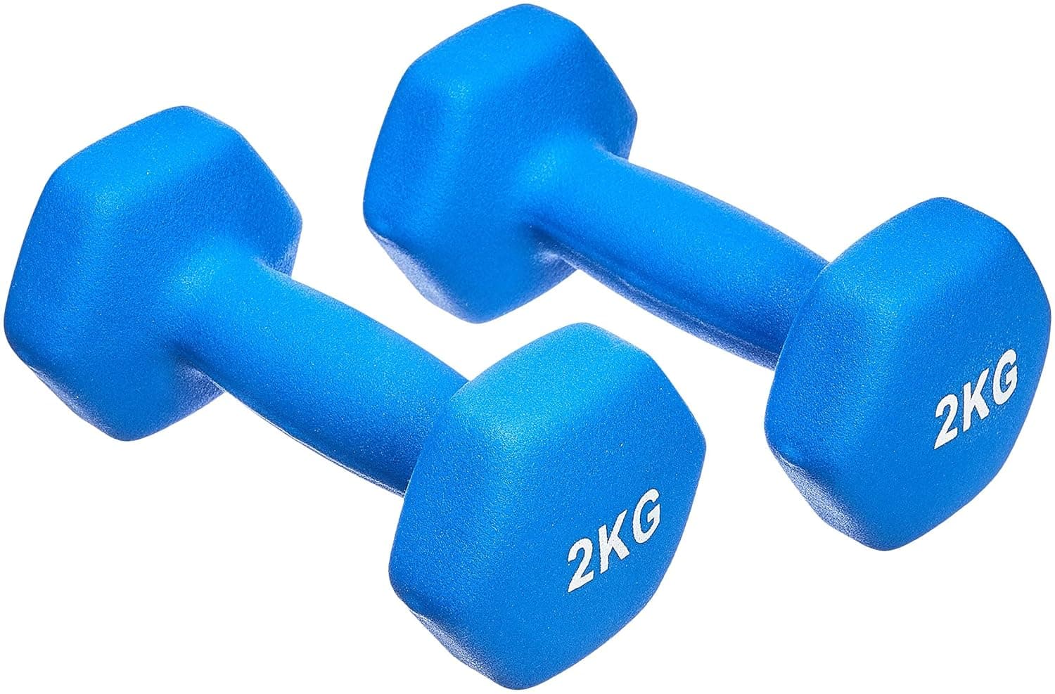 amazon basics Neoprene Dumbbell Pair, 2 x 2Kg