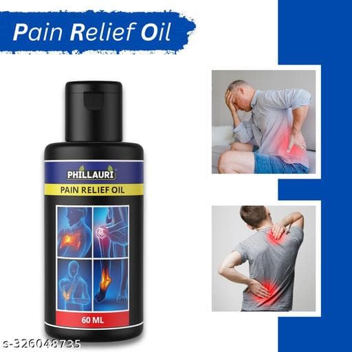Herbal oil Joint Pain Relief Oil - Muscle Pain Relief oil Liquid (60ml) Pack 1